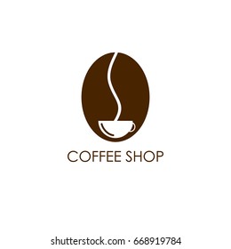 Coffee Shop Logo Icon Template Design Stock Vector (Royalty Free ...