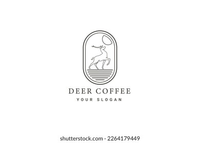 Coffee Shop Logo Icon Vector Illustration