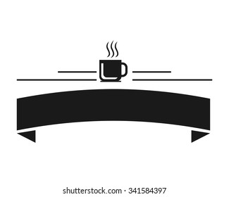 coffee shop logo icon vector