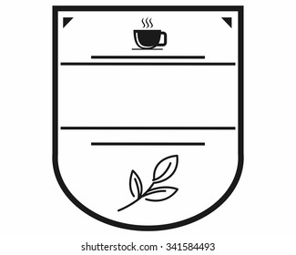 coffee shop logo icon vector