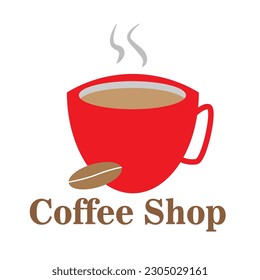 Coffee shop logo or illustration