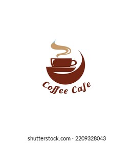 coffee shop logo. modern coffee shop restaurant logo design