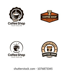 Coffee Shop Logo set Design