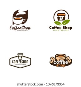 Coffee Shop Logo set Design
