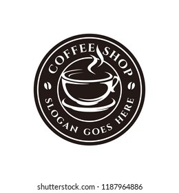 Coffee, coffee shop logo template