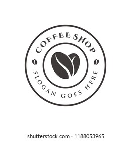 Coffee, coffee shop logo template