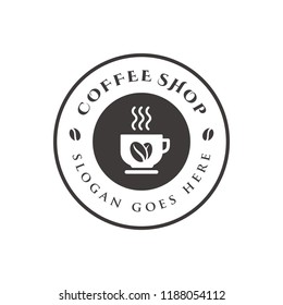 Coffee, coffee shop logo template