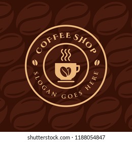 Coffee, coffee shop logo template