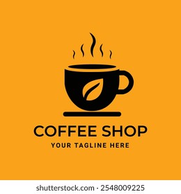 Coffee, coffee shop logo template