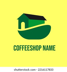 coffee shop logo template, coffe house, coffee shop