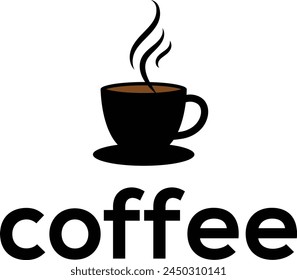 coffee shop logo, coffee shop logo template, Coffee cup logo