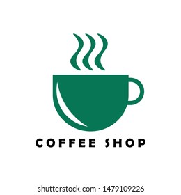 coffee shop logo template design