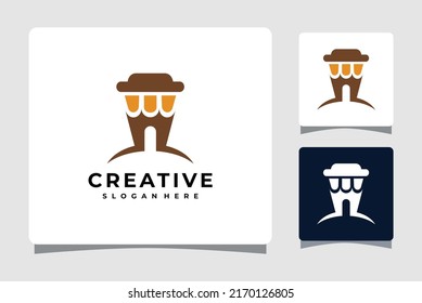 Inspiración en el diseño de la plantilla del logotipo de Coffee Shop