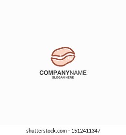 coffee shop logo template. Eps 10