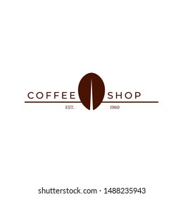 Coffee shop logo template, prefessional services for branding your company, organization, and business
