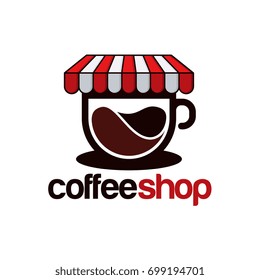 Coffee Shop Logo template, Coffee Store logo designs vector illustration