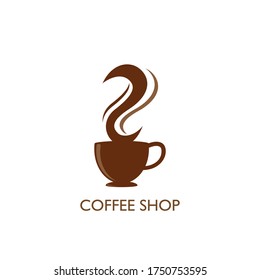 Coffee shop Logo Template vector icon design