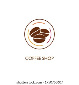 Coffee shop Logo Template vector icon design