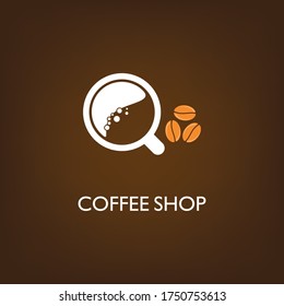 Coffee shop Logo Template vector icon design