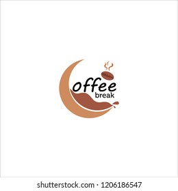 Coffee shop logo. Trendy vector concept