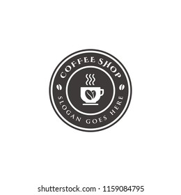 Coffee, coffee shop logo vector
