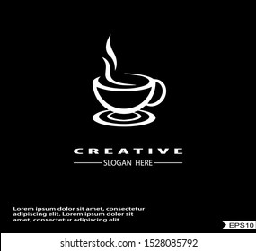 Coffee shop logo vector design template.eps10