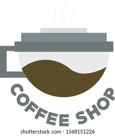 Coffee Shop Logo Vector Design