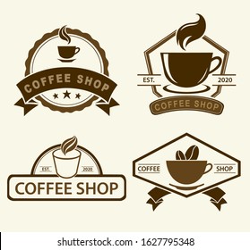 Green Tea Logos Vector Set Label Stock Vector (Royalty Free) 287684339