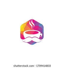 Coffee shop logo vector illustration. coffee cafe logo	