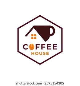 coffee shop logo vector illustration