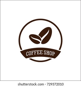 Coffee Shop Logo Vector Illustration