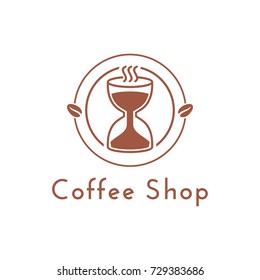 Coffee Shop Logo Vector Illustration
