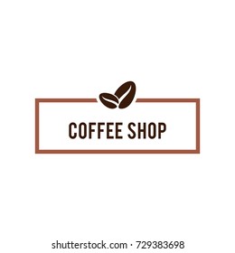 Coffee Shop Logo Vector Illustration