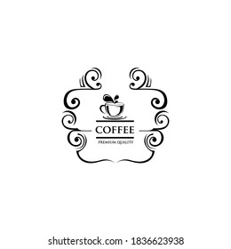 Coffee Shop Logo. Vector coffee shop labels.