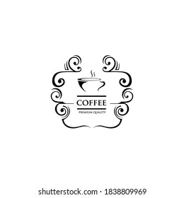 Coffee Shop Logo. Vector coffee shop labels.