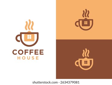coffee shop logo vector template, logo design concept inspiration for cafes and coffee shops	