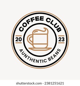 Coffee Shop Logos, Badges and Labels Design Isolated. Cup, coffee, cafe vintage style objects retro vector illustration isolated