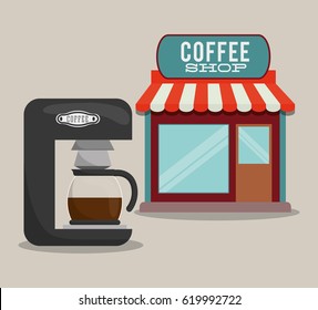 coffee shop machine coffee maker