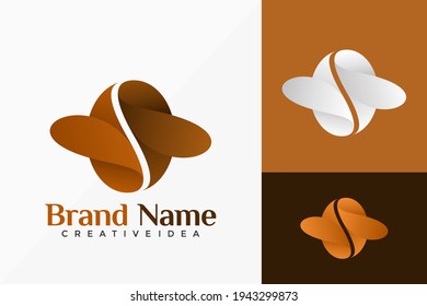 Coffee Shop Modern Logo Vector Design. Abstract emblem, designs concept, logos, logotype element for template.