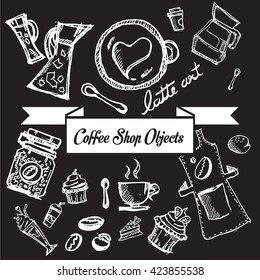 coffee shop objects line B