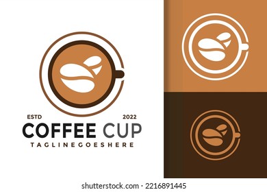 Coffee Shop Premium Logo Design, brand identity logos vector, modern logo, Logo Designs Vector Illustration Template