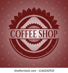 Coffee Shop red emblem