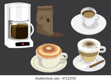 coffee shop set