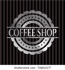 Coffee Shop silver emblem