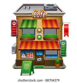 Coffee shop store or cafe