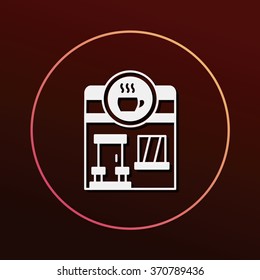 coffee shop store icon