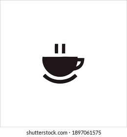 Coffee Shop Symbol Logo. Vector Illustration.