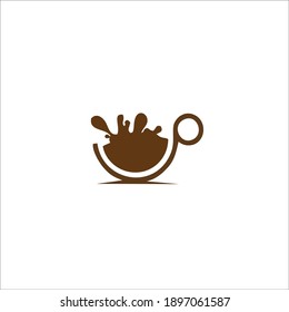 Coffee Shop Symbol Logo. Vector Illustration.