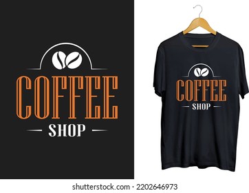 coffee shop t-shirt design, coffee craft and SVG design

