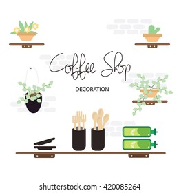 Coffee shop vector